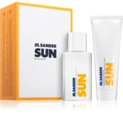 Jil Sander Sun Eau De Toilette Spray 75 Ml And Shower Gel 75 Ml Gift Set For Women