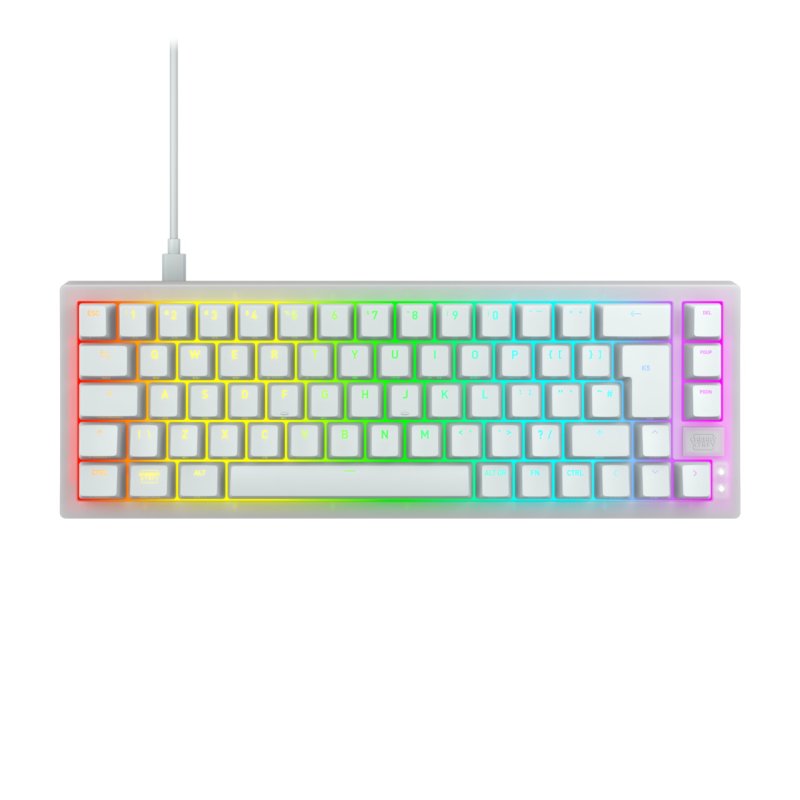 CHERRY K5V2 Compact keyboard Gaming USB QWERTY Nordic White