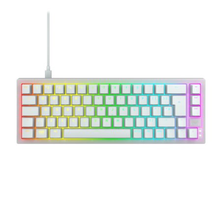CHERRY K5V2 Compact clavier Jouer USB QWERTY Nordique Blanc