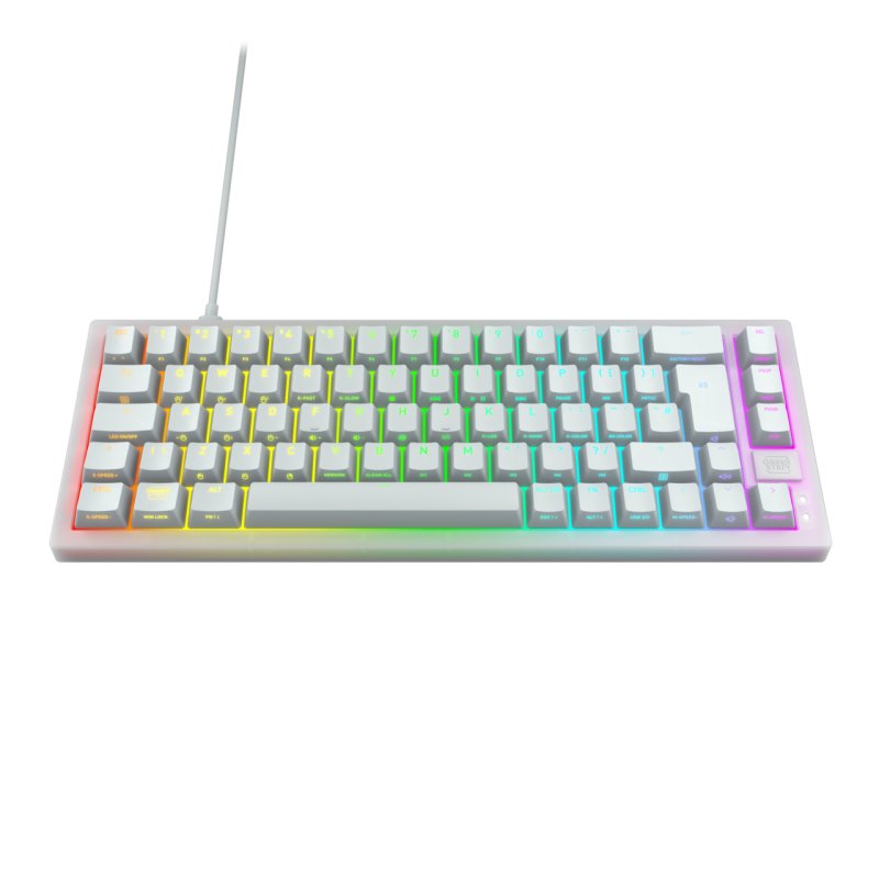 CHERRY K5V2 Compact keyboard Gaming USB QWERTY Nordic White