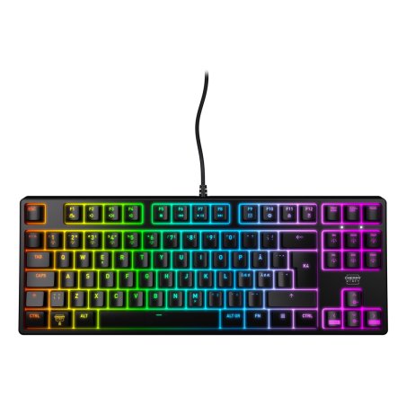 CHERRY K4V2 RGB, Tenkeyless mechanical gaming keyboard, Nordic