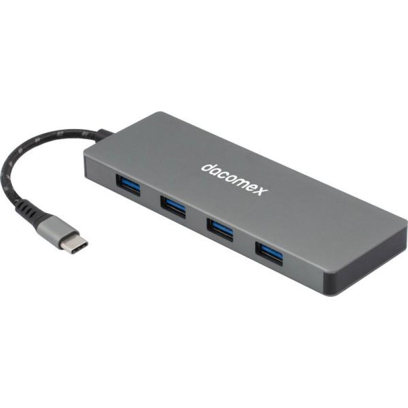 DACOMEX USB Hub HB307 Type-C, 7 x Type-A