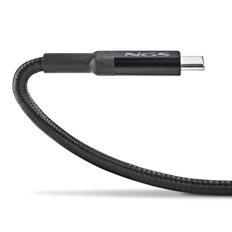NGS KNOT 100W-2 USB cable USB 2.0 2 m USB C Black