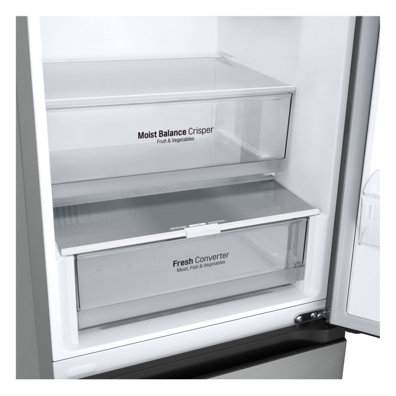 LG GBV3100CPY.APYQEUR fridge-freezer Freestanding 344 L C Silver
