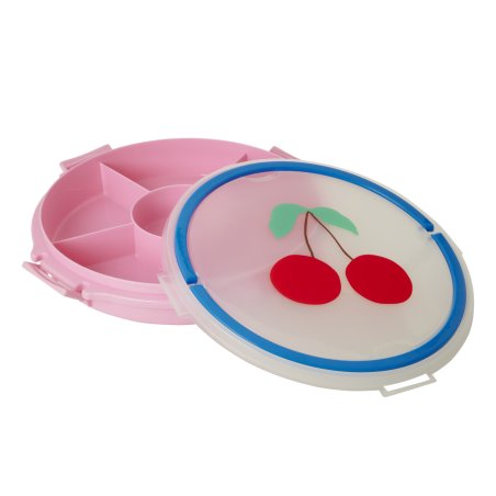 Rice - Serving Tray with Handle - Pink