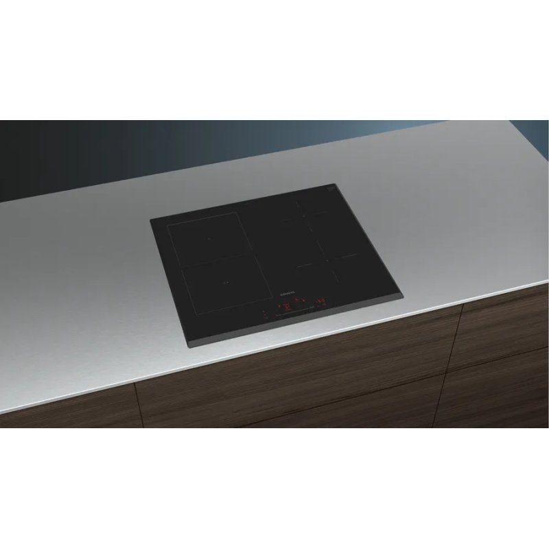 Siemens iQ100 ED651HSC1E Black Built-in 60 cm Zone induction hob 4 zone(s)