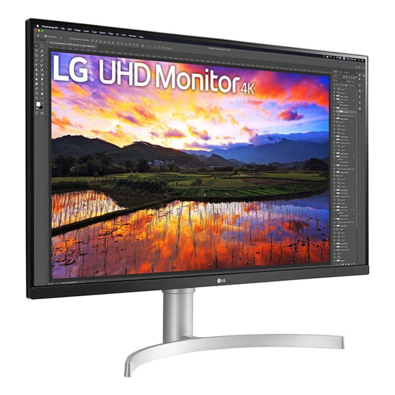 LG 32UN650K-W computer monitor 81.3 cm (32") 3840 x 2160 pixels 4K Ultra HD LED White