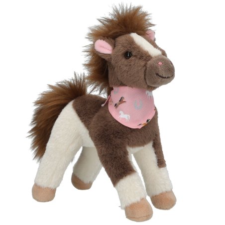 Miss Melody - Plush Horse Brown White 18 cm - (0413480)