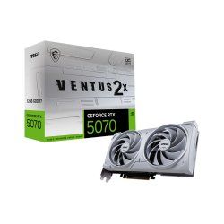 MSI GeForce RTX5070 VENTUS 2X OC White NVIDIA GeForce RTX 5070 12 Go GDDR7