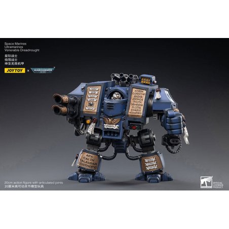 Warhammer 40k figurine 1/18 Space Marines Ultramarines Venerable Dreadnought 19 cm