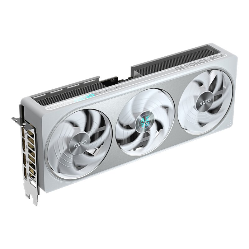 GIGABYTE GeForce RTX 5070 AERO OC 12G Graphics Card - 12GB GDDR7, 192bit, PCI-E 5.0, 2625 MHz Core Clock, 3 x DP 2.1a,