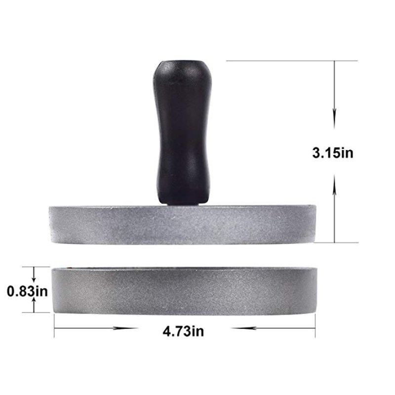 Herzberg Hamburger Grill Press