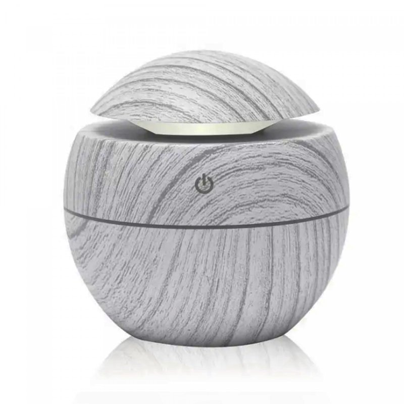 Herzberg Air Humidifier Aroma Oil Diffuser Gray