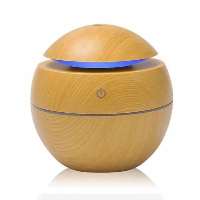 Herzberg Air Humidifier Aroma Oil Diffuser Light wood
