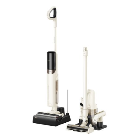 MOVA Tech K30 MIX Aspirateur-balai 2 en 1 Batterie Sec&humide Sans sac Noir, Blanc 2,6 Ah