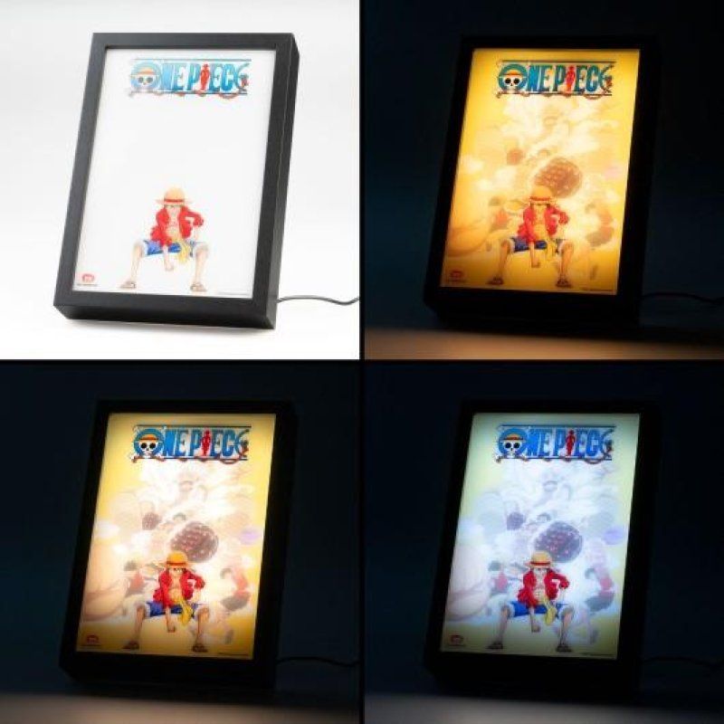ONE PIECE - Luffy - Cadre Lumineux LED 28x20x5cm