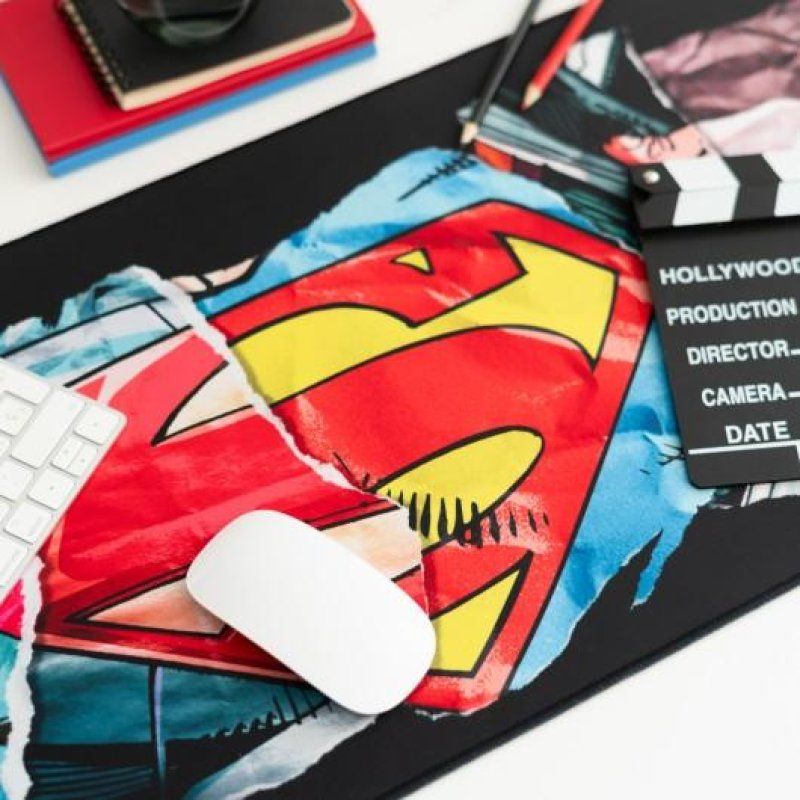 SUPERMAN - Tapis de Bureau XL