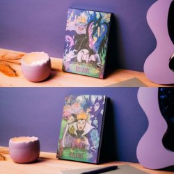 DISNEY VILLAINS - Notebook Lenticulaire - Format A5