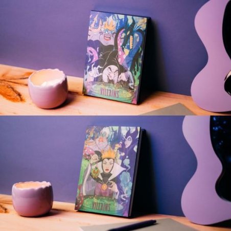 DISNEY VILLAINS - Notebook Lenticulaire - Format A5