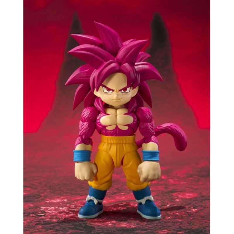 DRAGON BALL DAIMA - Son Goku Super Saiyan 4 - Fig. S.H. Figuarts 8cm