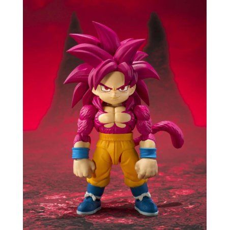 DRAGON BALL DAIMA - Son Goku Super Saiyan 4 - Fig. S.H. Figuarts 8cm