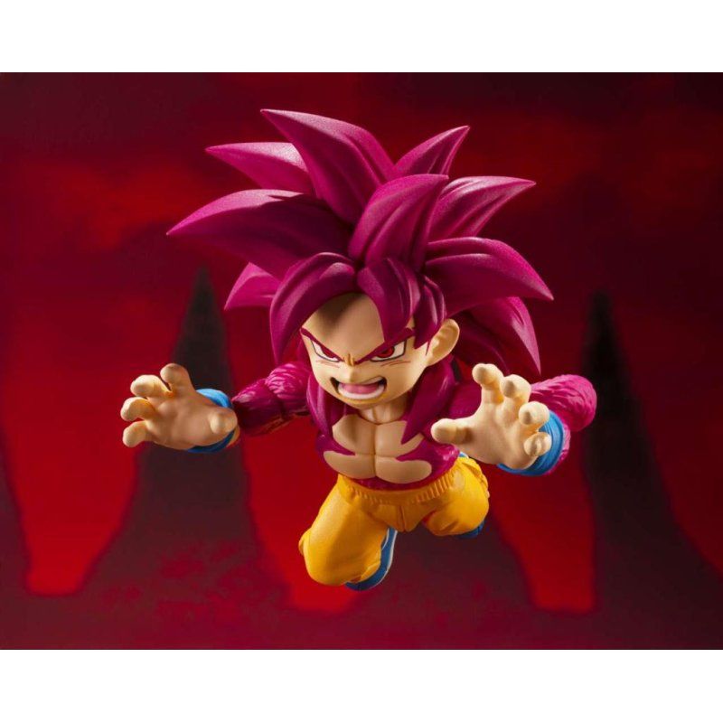 DRAGON BALL DAIMA - Son Goku Super Saiyan 4 - Fig. S.H. Figuarts 8cm