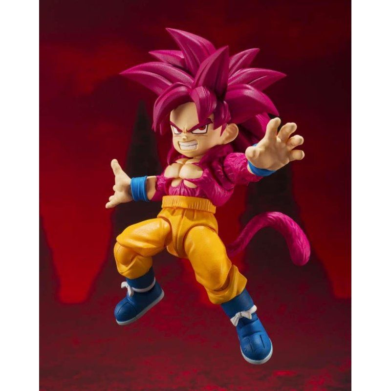 DRAGON BALL DAIMA - Son Goku Super Saiyan 4 - Fig. S.H. Figuarts 8cm