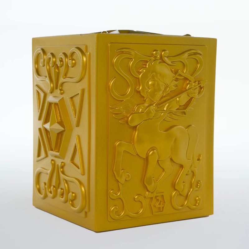 Plastoy - Les Chevaliers du Zodiaque - Tirelire Boîte de Pandore du Chevalier d'Or du Sagittaire - Aiolos