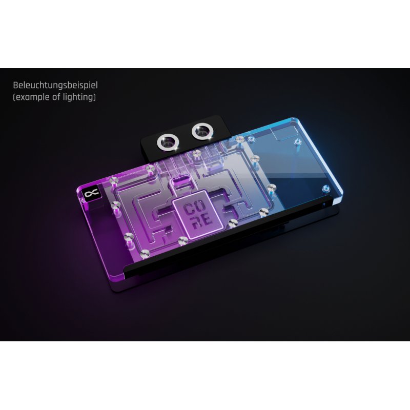 Alphacool Core RX 9070 XT Taichi mit Backplate