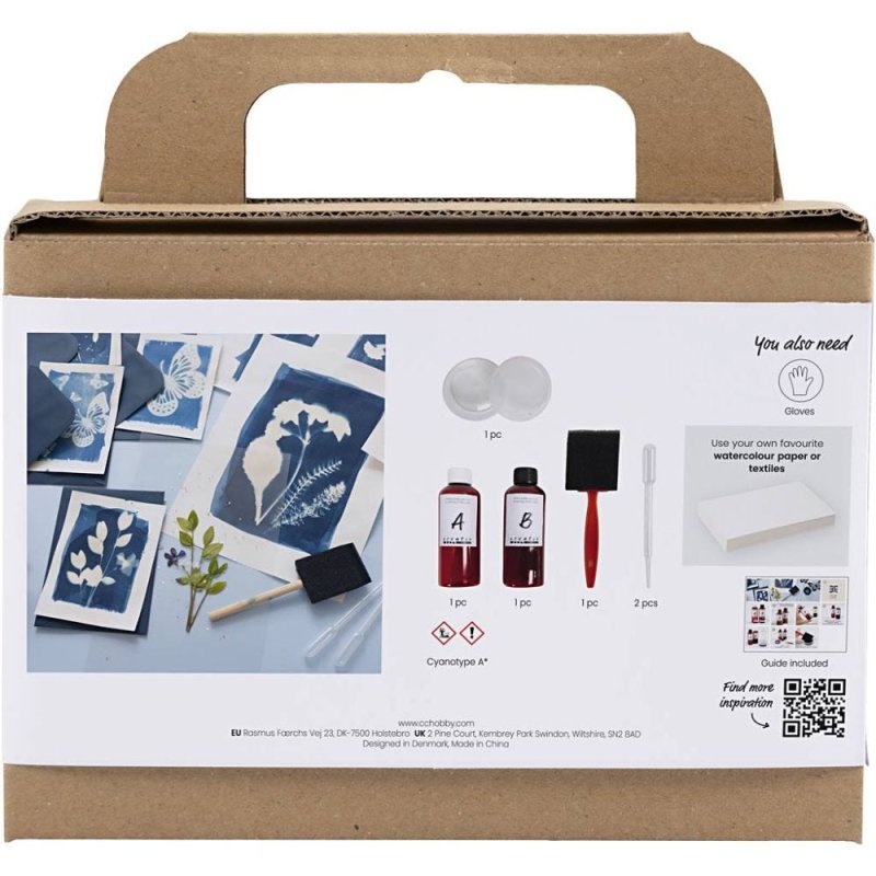 Creative - Cyanotype Tool Kit, Accessories, blue, 1 pack - ()