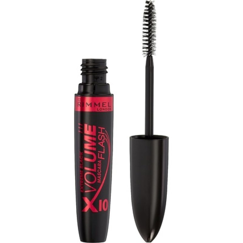 Rimmel Volume Flash X10 Volumising Mascara 8ml Extreme Black