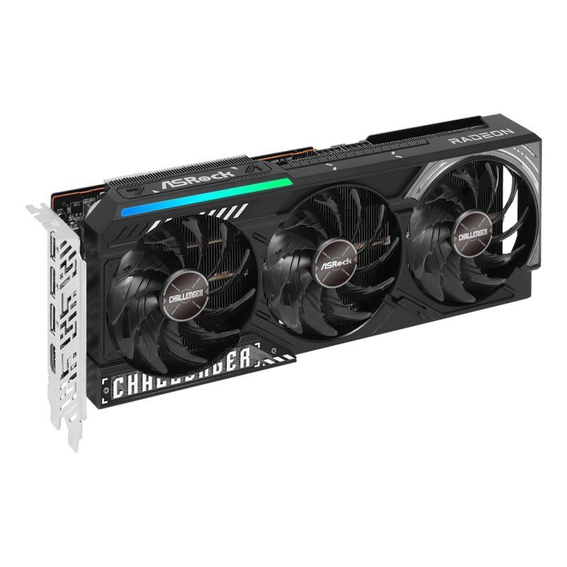 STOCK4 - Asrock Challenger Radeon RX 9070 AMD 16 Go GDDR6