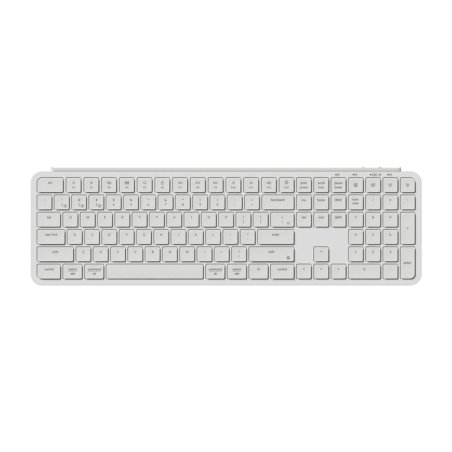 Ultra Slim Keychron B6 Pro 2.4G Wireless Keyboard (White) [B6P-K8].
