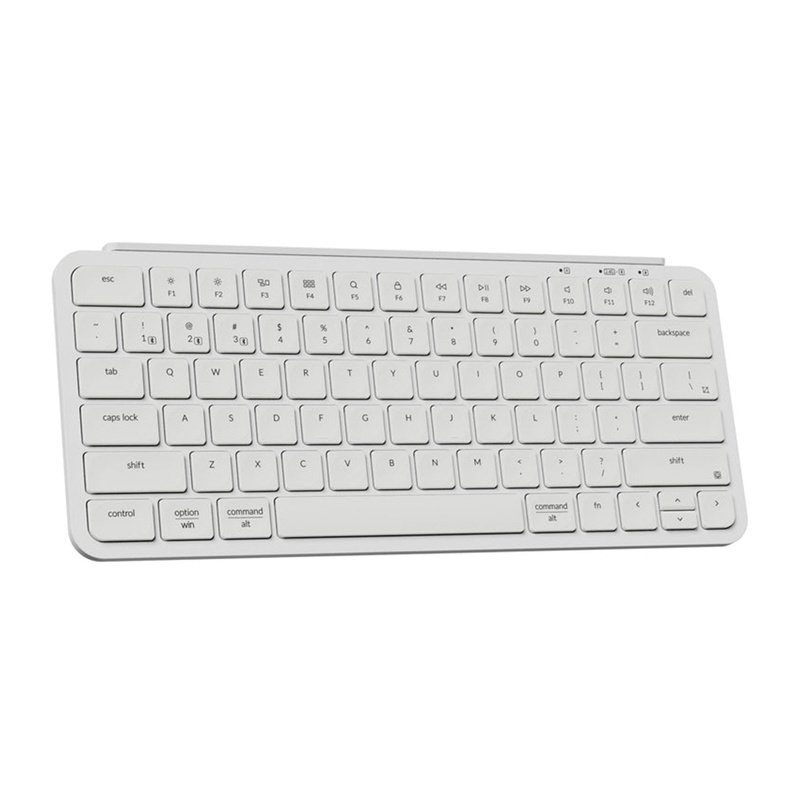Ultra Slim Keychron B1 Pro 2.4G Wireless Keyboard (White) [B1P-K8].