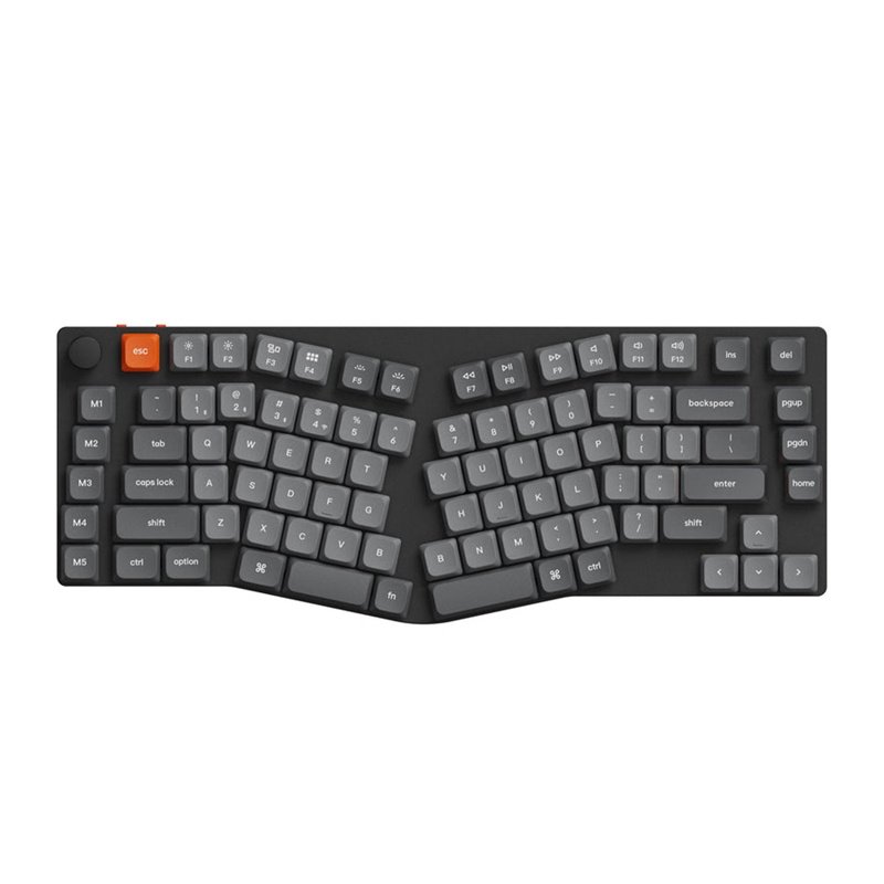 Keychron K15 Max Led Red Switch Wireless Low Profile Keyboard (Black) [K15M-A1].