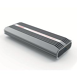 ROLINE 16.01.4149 Boîtier de disques de stockage Enceinte ssd Argent M.2