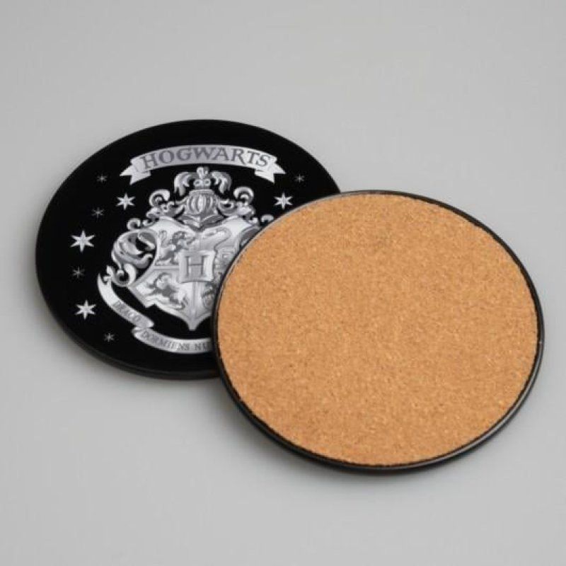 HARRY POTTER - Poudlard - Set de 2 Sous-Verre