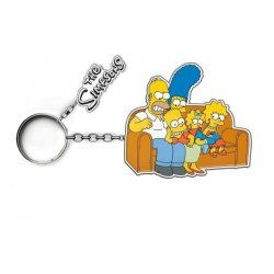LES SIMPSONS - Famille - Porte-clés 12cm
