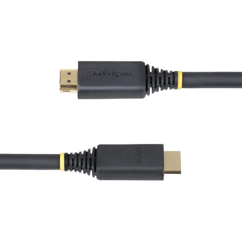 StarTech.com 10m (32.8ft) Active High Speed HDMI Cable, 4K 60Hz/1440p 144Hz, HDR10/HDCP 2.2/ARC, 18Gbps, UHD HDMI 2.0