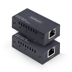 StarTech.com HDMI Extender Over CAT5e/CAT6, 4K 60Hz, Up to 200ft (60m), Transmitter and Receiver Kit, Power Over Cable,
