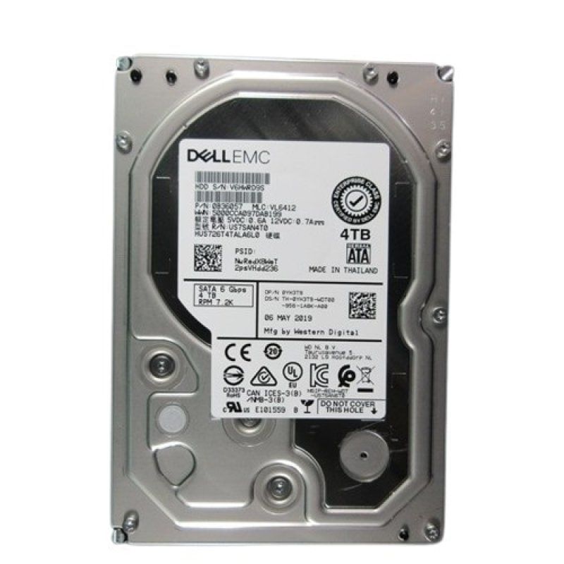 4TB HD SATA 6Gbps 7.2K RPM 512n 3.5in