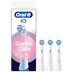 Oral B - Oral-B iO Series Gentle Care Replacement Brush Heads - White - 3 count