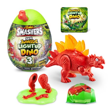 Smashers - Jurassic Light Up Dino Ei Mini Serie 1 (sortierter Artikel)