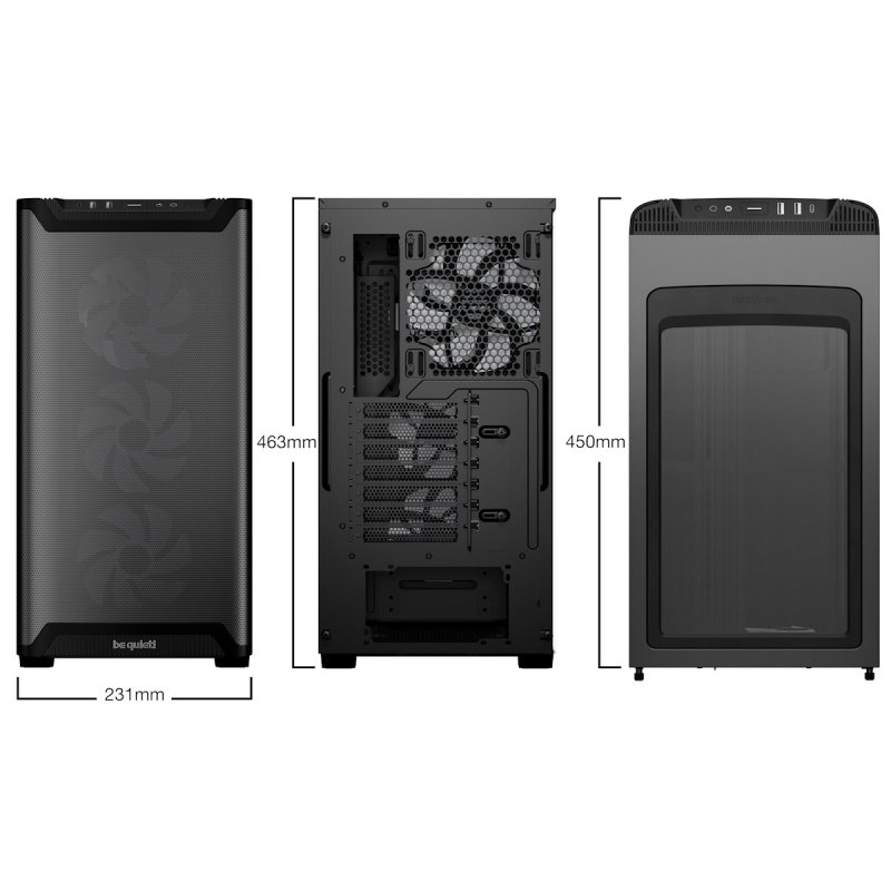 be quiet! PURE BASE 501 LX Black