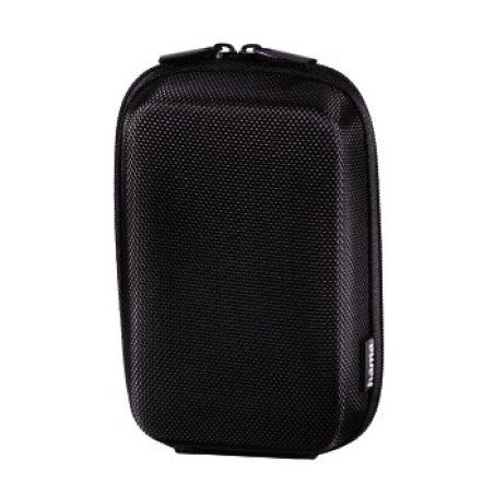 Hama Hardcase 80M Colour Style Compact Camera Case, Belt Loop, Neck Strap, Black, 7.5 x 4.5 x 12.5 cm Compartment