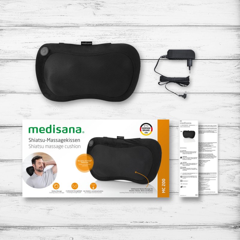 Medisana MC 200 massager Back, Legs, Neck, Shoulders Black