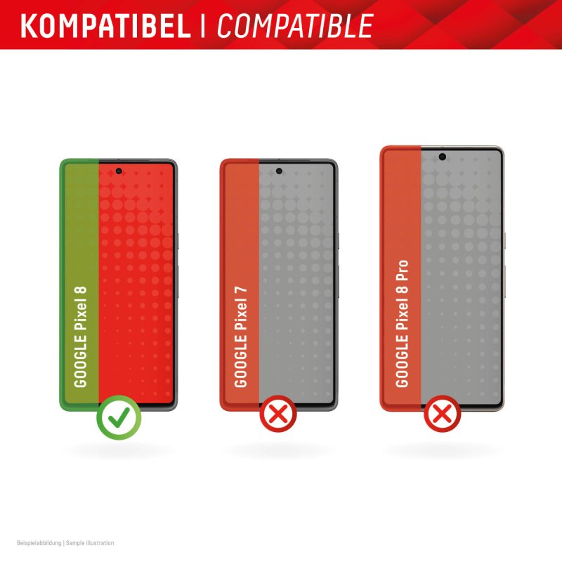 Displex 01838 écran et protection arrière de téléphones portables Protection d'écran transparent Google 1 pièce(s)