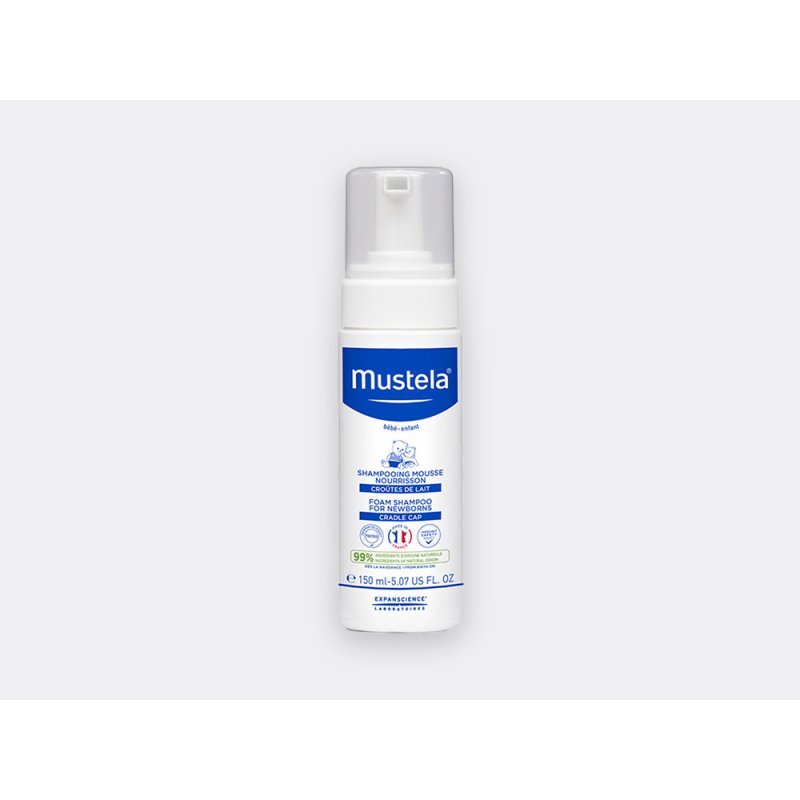 Mustela Nourishing Shampoo Mousse for Babies 150ml