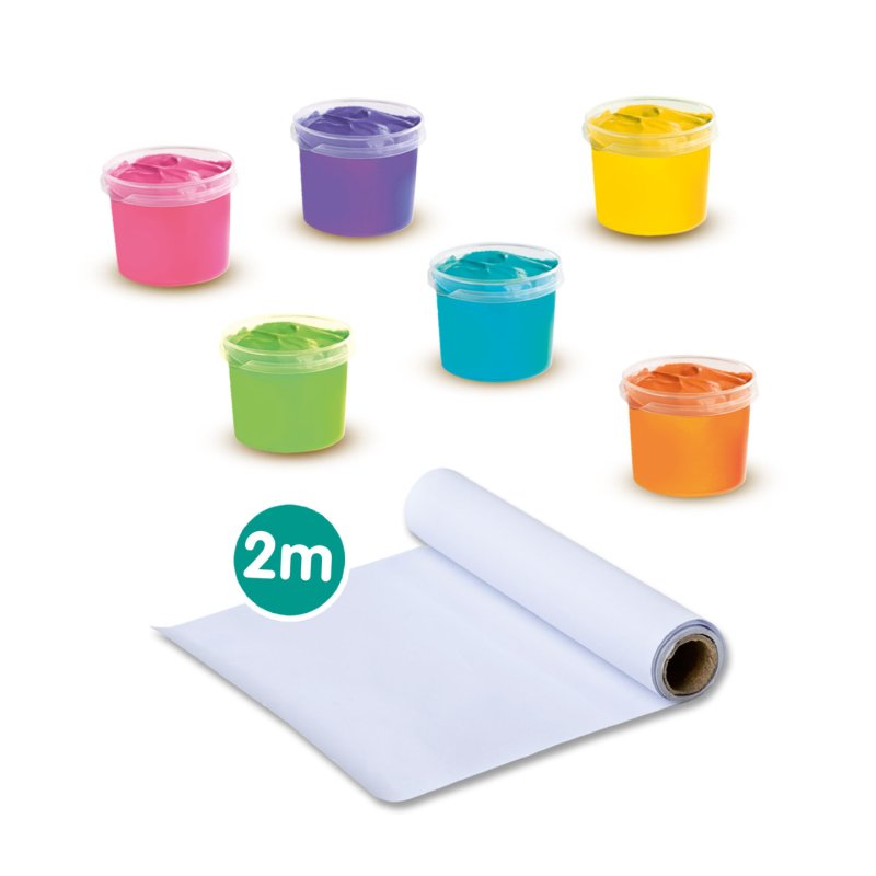 SES Creative - Fingerpaint Mega Set 6x110ml - (S00393)