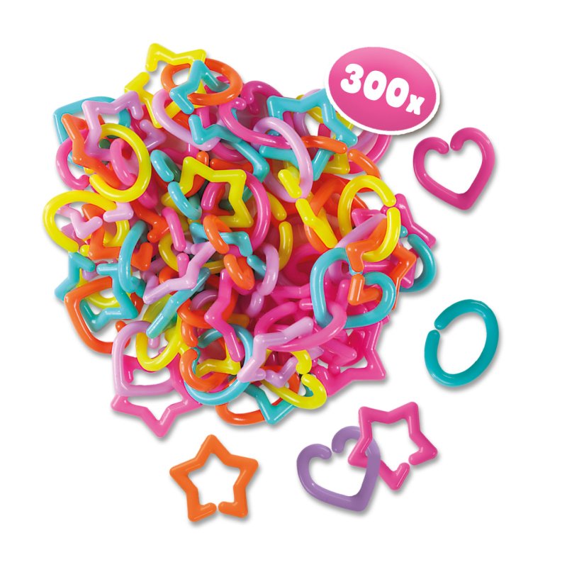 SES Creative 14052 Breloques à Maillons - Crée des Bracelets, des Colliers - Possibilités Infinies avec Breloques à